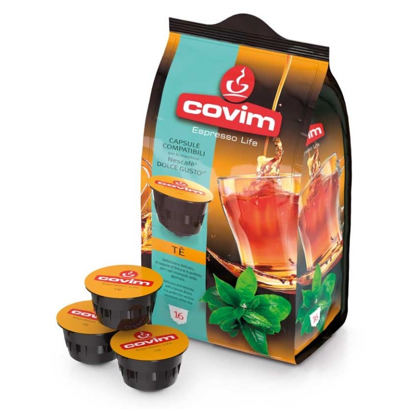 Covim Tea Gustopiu Flowpack 16 Capsule