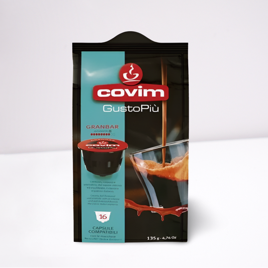 Covim Gustopiu Flowpack Granbar 16 Capsule