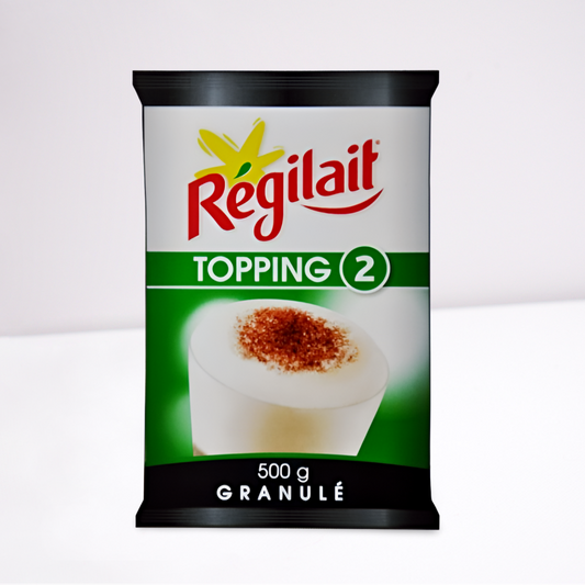 Regilait Topping 2, băutură instant granulată pe bază de lapte, 500 gr